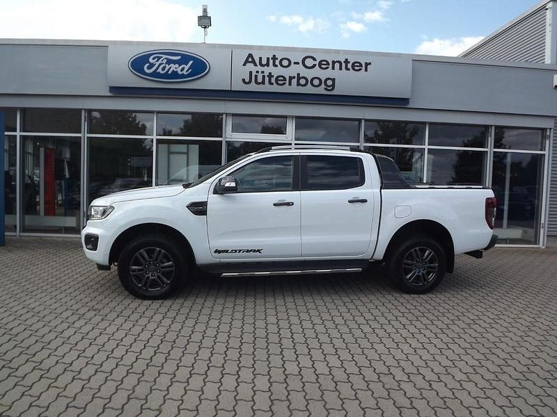 Weiß Gebraucht 2022 Ford Ranger Wildtrack Abholung | 37.890 € (Fairer Preis) - Bild 1/4