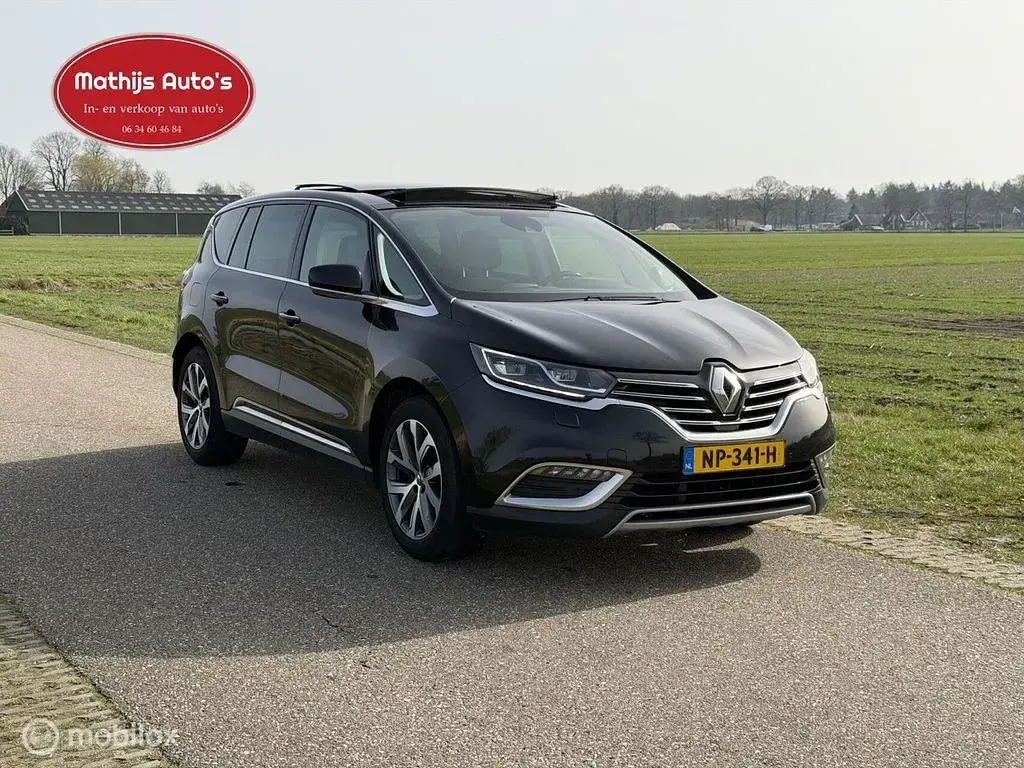 Gebraucht Renault Espace Initiale Paris 200 PS (147 kW) 2017 Schwarz Van / Kleinbus