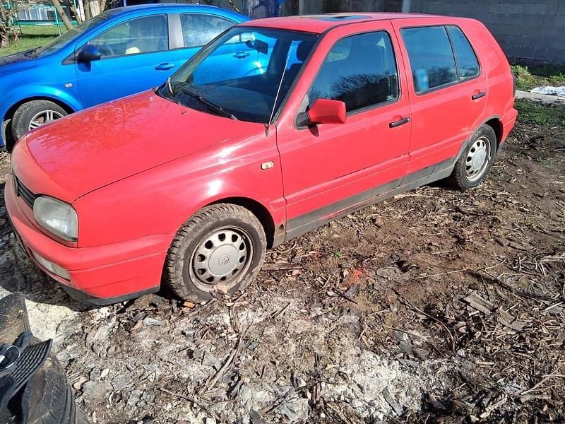 Gebraucht VW Golf III 90 PS (66 kW) 1997 Rot Kleinwagen