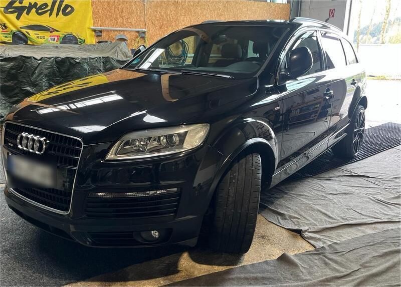 Schwarz Gebraucht 2008 Audi Q7 S-Line SUV | 10.999 € (Superpreis) - Bild 1/4