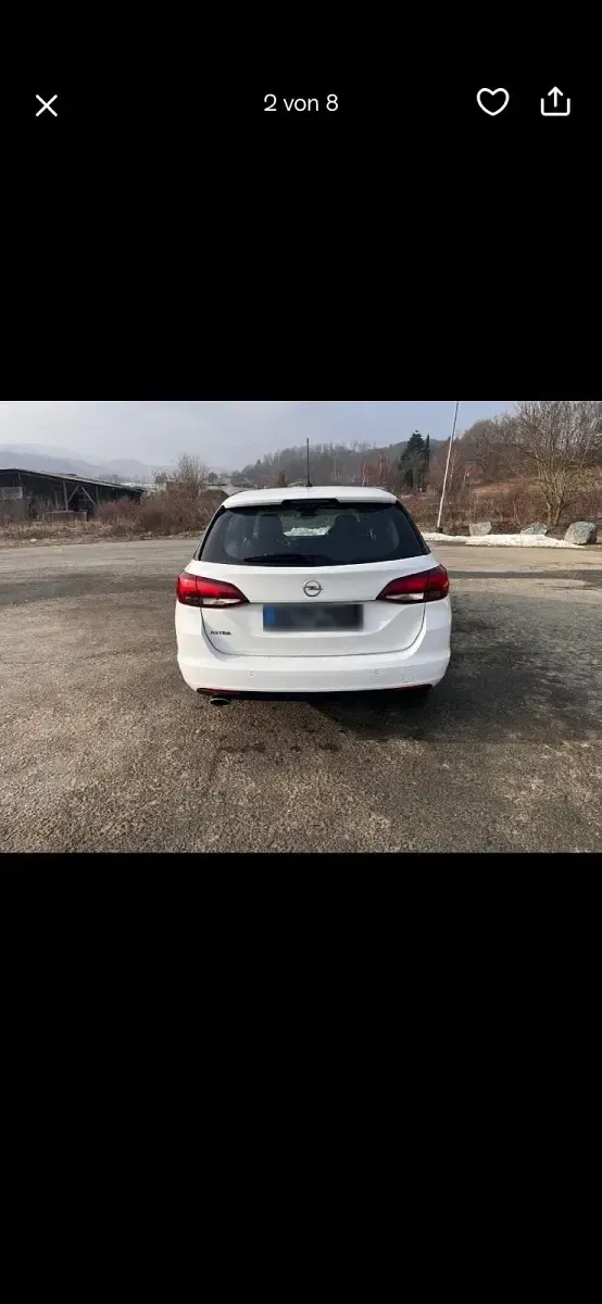 Gebraucht Opel Astra 150 PS (110 kW) 2019 Weiß Kombi