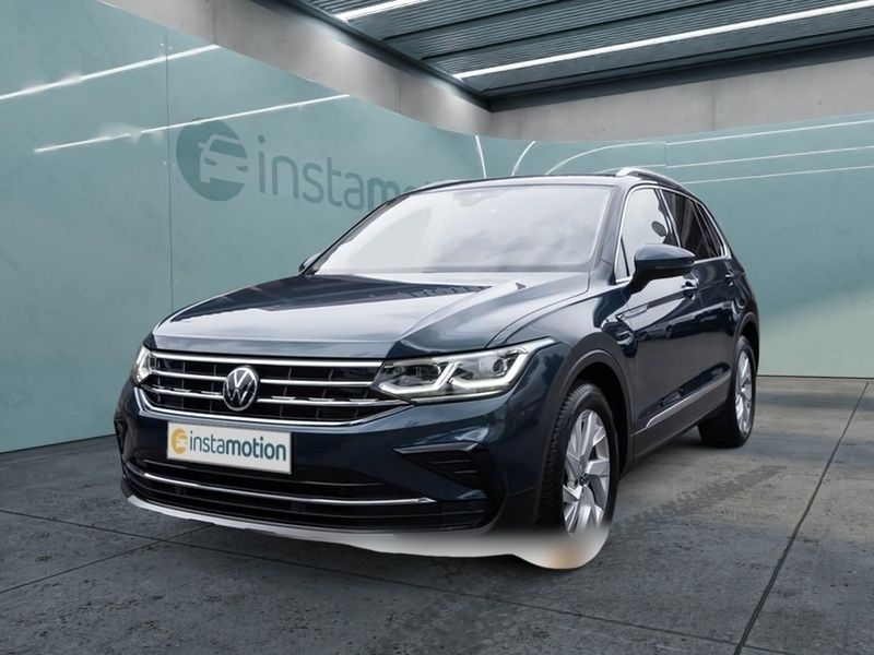 Blau Gebraucht 2021 VW Tiguan Elegance SUV | 26.990 € (Fairer Preis) - Bild 1/4