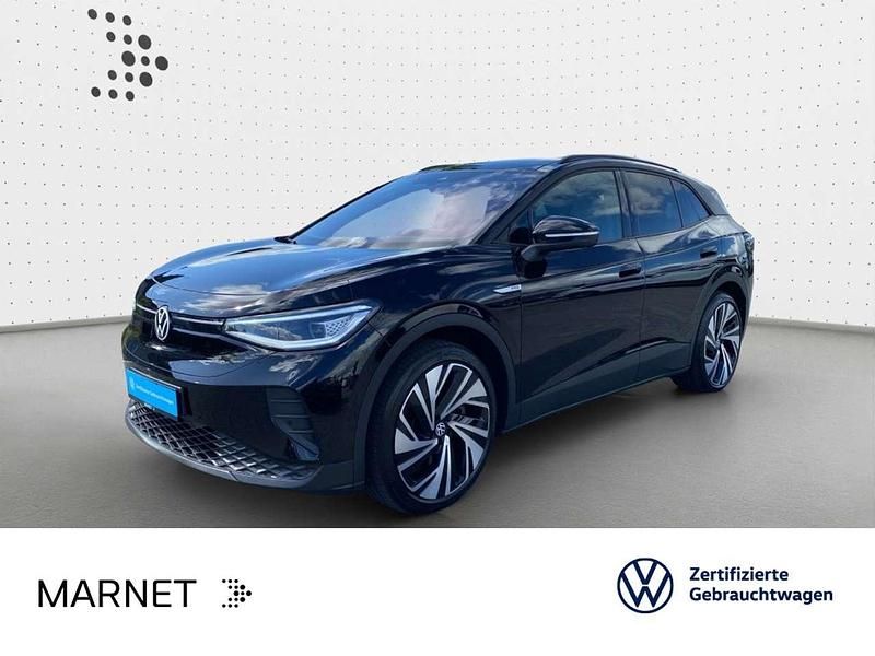 Grenadillschwarz metallic Gebraucht 2023 VW ID.4 Pro Performance SUV | 34.490 € (Fairer Preis) - Bild 1/3