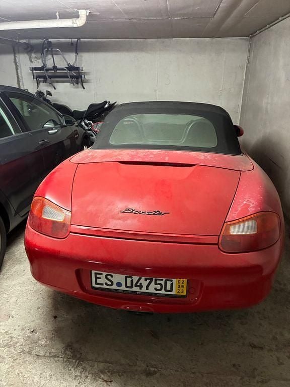 Gebraucht Porsche Boxster 220 PS (161 kW) 2000 Rot Cabrio