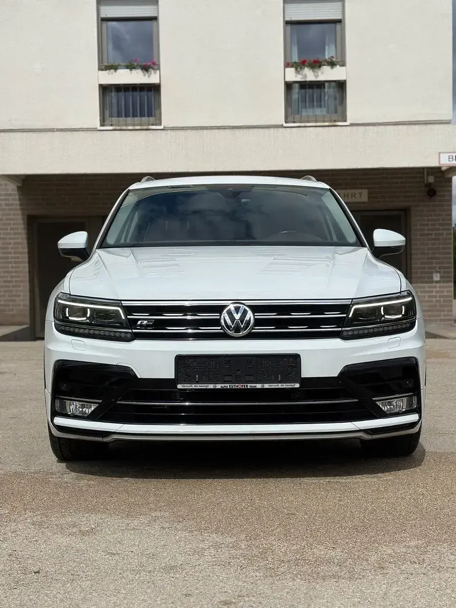 Gebraucht VW Tiguan R-line 125 PS (91 kW) 2017 Weiß SUV