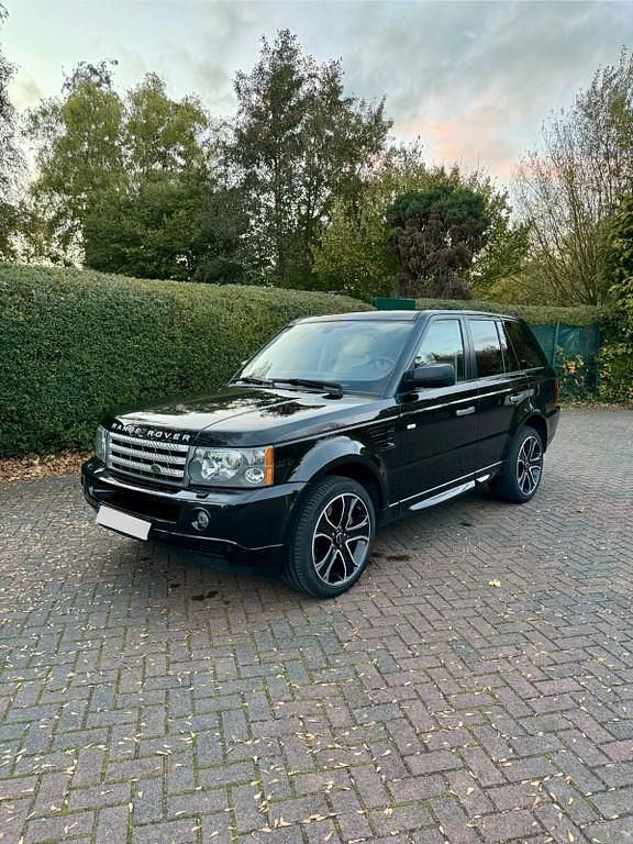 Schwarz Gebraucht 2009 Land Rover Range Rover Sport HSE SUV | 10.700 € (Guter Preis) - Bild 1/4