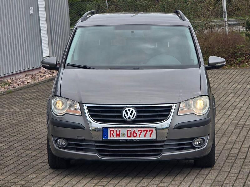 Gebraucht VW Touran Conceptline 102 PS (75 kW) 2009 Grau Van / Kleinbus