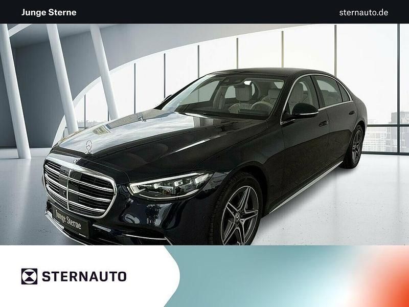 Metalliclack nautikblau Gebraucht 2023 Mercedes S450 AMG line Limousine | 89.250 € - Bild 1/4