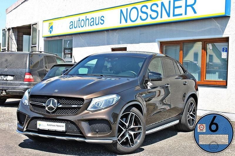 Braun Gebraucht 2017 Mercedes GLE43 AMG AMG Coupé | 39.990 € (Superpreis) - Bild 1/4