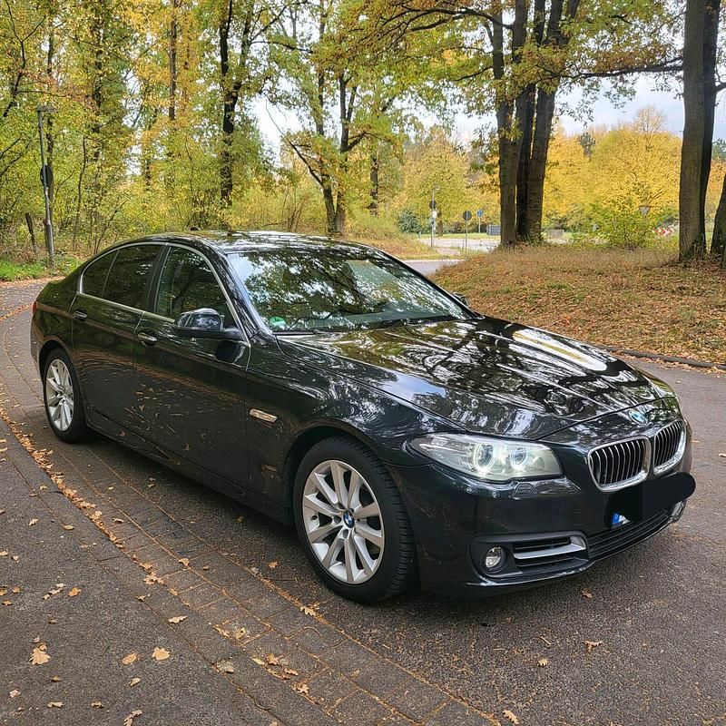 Schwarz Gebraucht 2014 BMW 520 Limousine | 9.700 € (Superpreis) - Bild 1/4