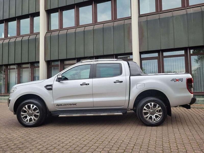 Polarsilber metallic Gebraucht 2019 Ford Ranger Wildtrack Abholung | 28.900 € (Fairer Preis) - Bild 1/4