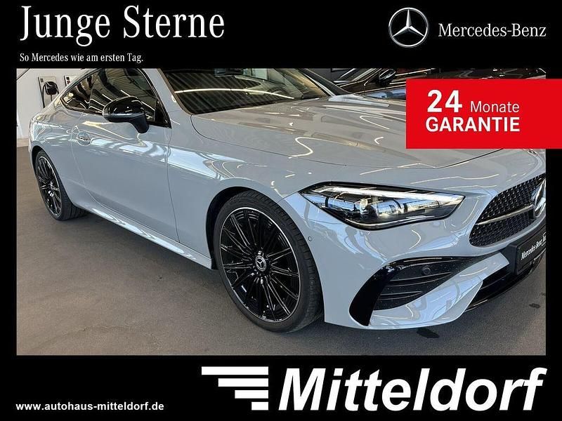 Gebraucht Mercedes CLE200 Advanced Plus 204 PS (150 kW) 2024 Manufaktur lack manufaktur alpingrau uni Coupé