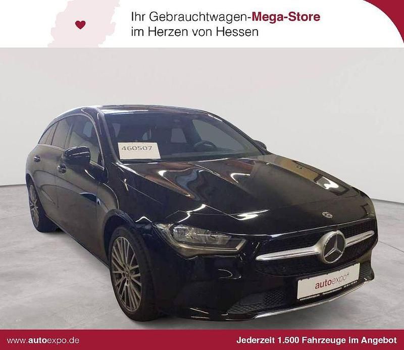 Schwarz Gebraucht 2021 Mercedes CLA220 Progressive Limousine | 21.589 € (Superpreis) - Bild 1/4