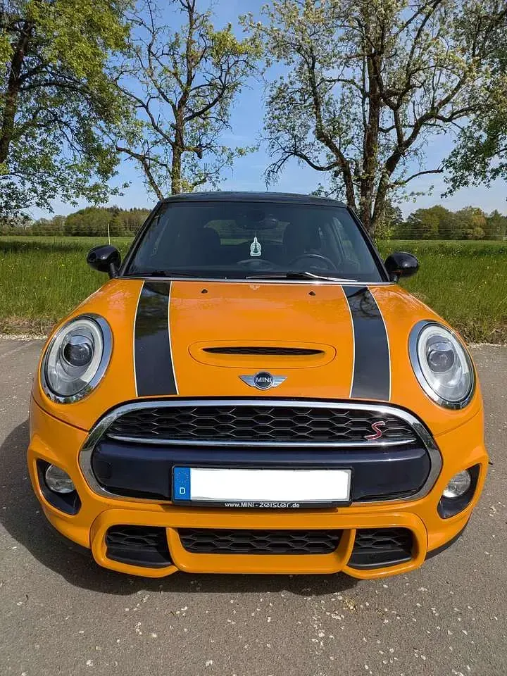 Usado Mini Cooper S 192 HP (141 kW) 2016 Laranja Citadino