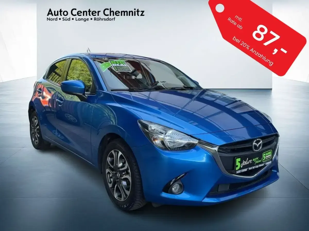 Gebraucht Mazda 2 Nakama 90 PS (66 kW) 2016 Blau Limousine
