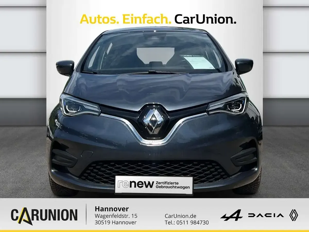Gebraucht Renault Zoe Experience 50 kW (69 PS) 2021 Titaniumgrau Kleinwagen