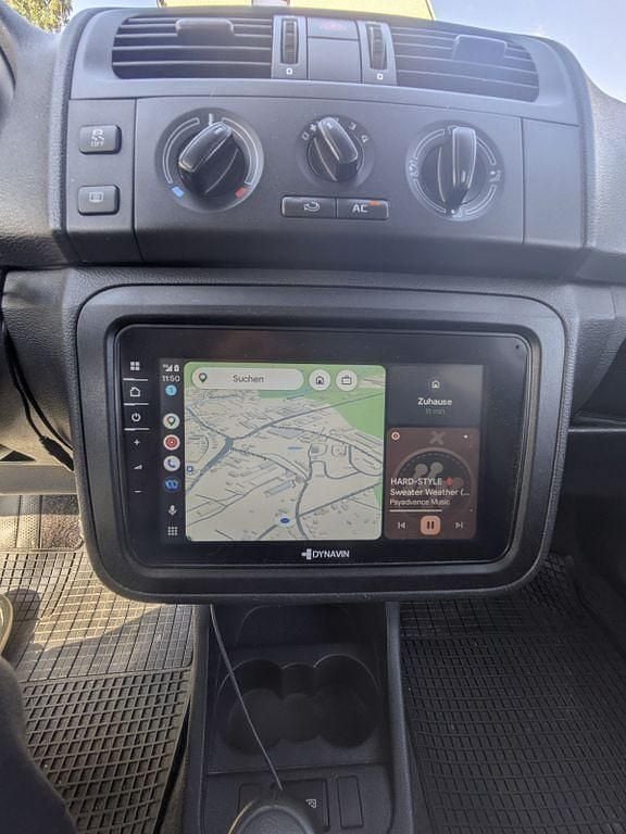 Gebraucht Skoda Roomster 69 PS (50 kW) 2012 Weiß Van / Kleinbus