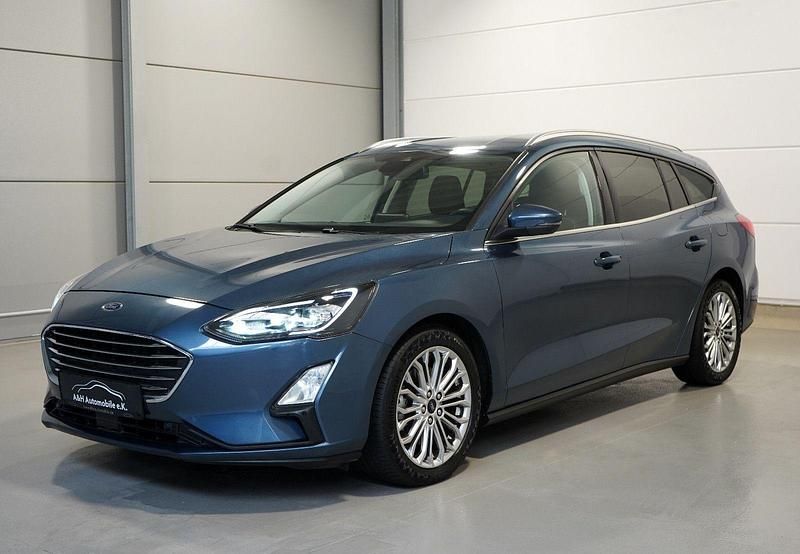 Gebraucht Ford Focus Titanium X 120 PS (88 kW) 2020 Blau Kombi