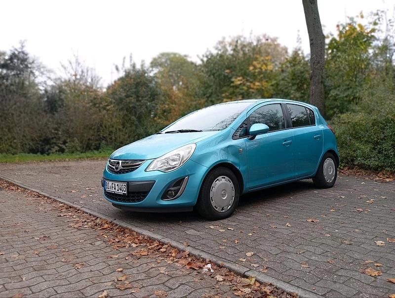Blau Gebraucht 2011 Opel Corsa Limousine | 2.500 € (Superpreis) - Bild 1/4