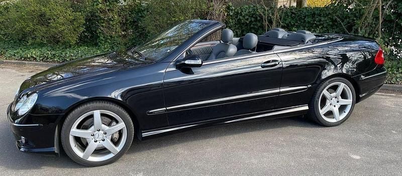 Gebraucht Mercedes CLK280 Elegance 231 PS (169 kW) 2007 Schwarz Cabrio