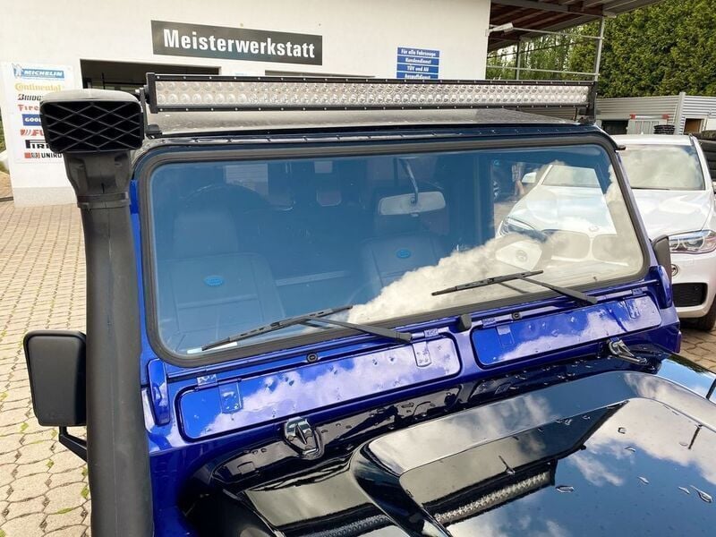 Gebraucht Land Rover Defender 122 PS (89 kW) 2003 Blau SUV