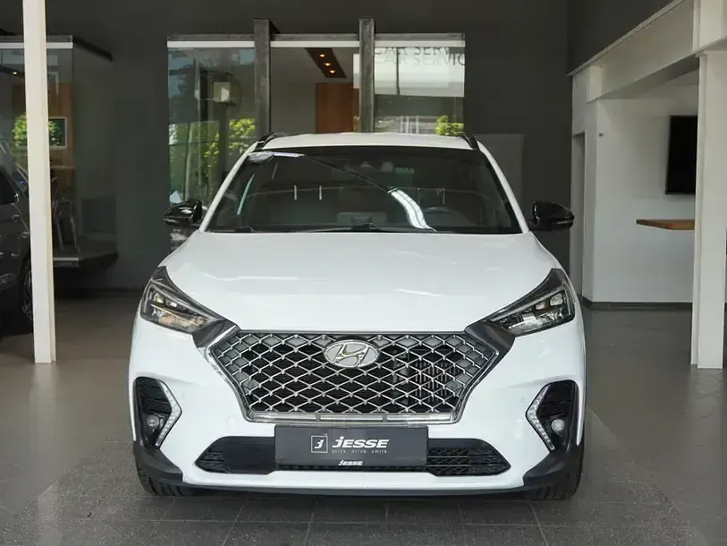 Gebraucht Hyundai Tucson N Line 177 PS (130 kW) 2019 Polar white / sol SUV