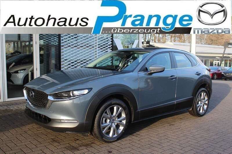 Polymetal gray Gebraucht 2024 Mazda CX-30 Exclusive-Line SUV | 24.585 € (Superpreis) - Bild 1/4