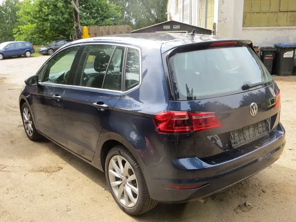Gebraucht VW Golf Sportsvan Highline 150 PS (110 kW) 2014 Blau Van / Kleinbus