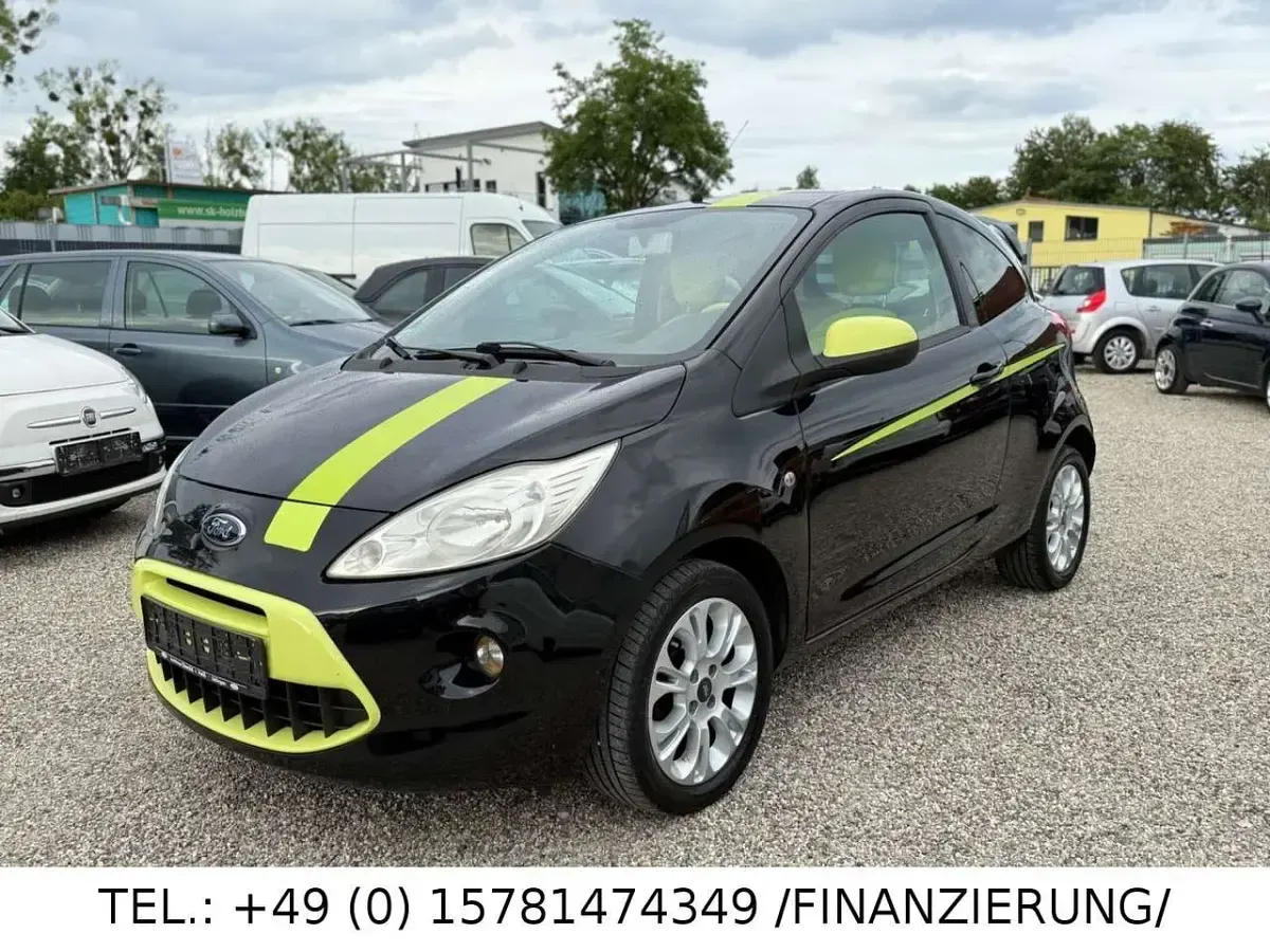Gebraucht Ford Ka Titanium 69 PS (50 kW) 2009 Schwarz Kleinwagen