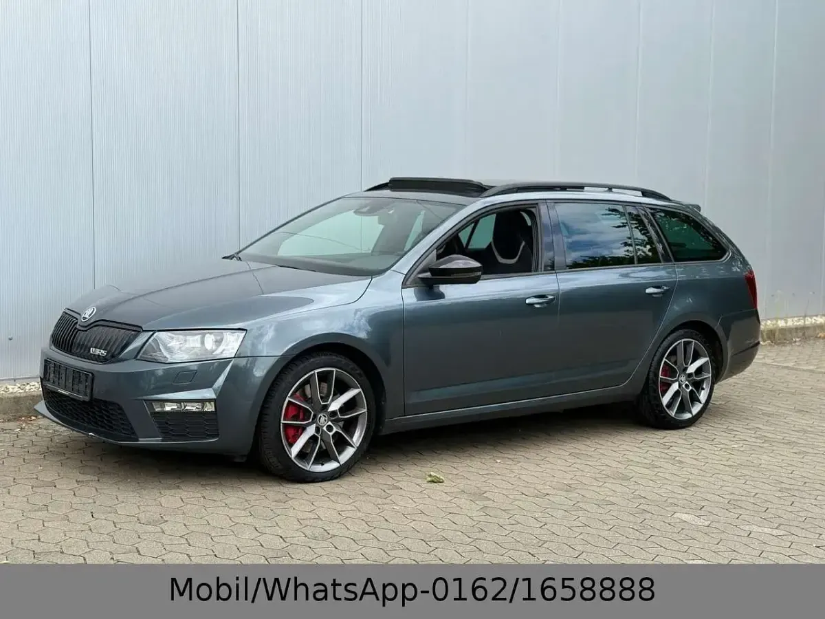 Gebraucht Skoda Octavia RS 184 PS (135 kW) 2015 Grau Kombi