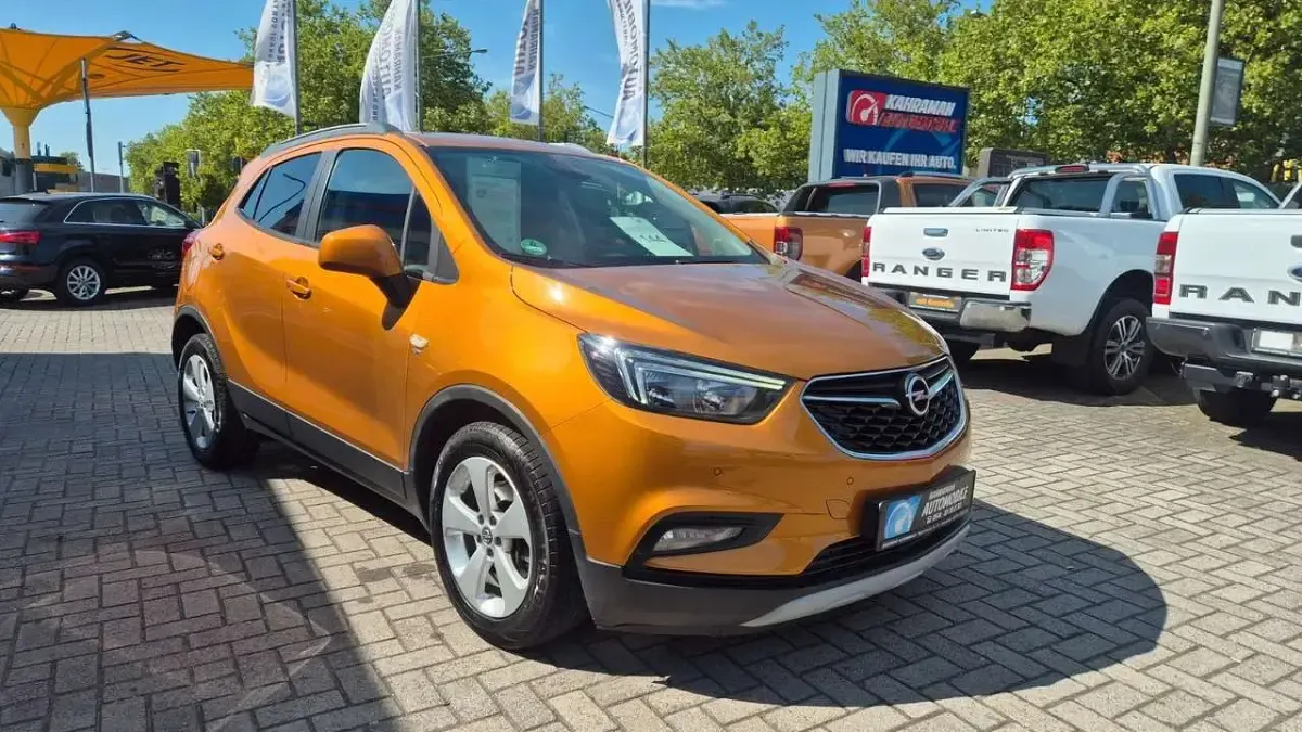 Gebraucht Opel Mokka X Active 140 PS (102 kW) 2016 Safran orange SUV