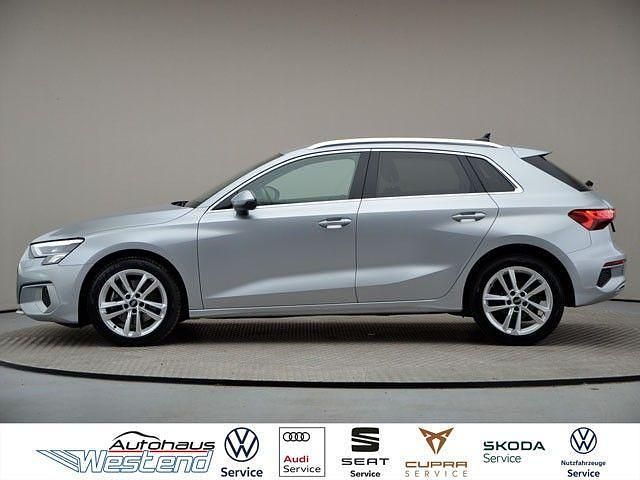 Gebraucht Audi A3 Advanced Plus 150 PS (110 kW) 2021 Florettsilber Limousine