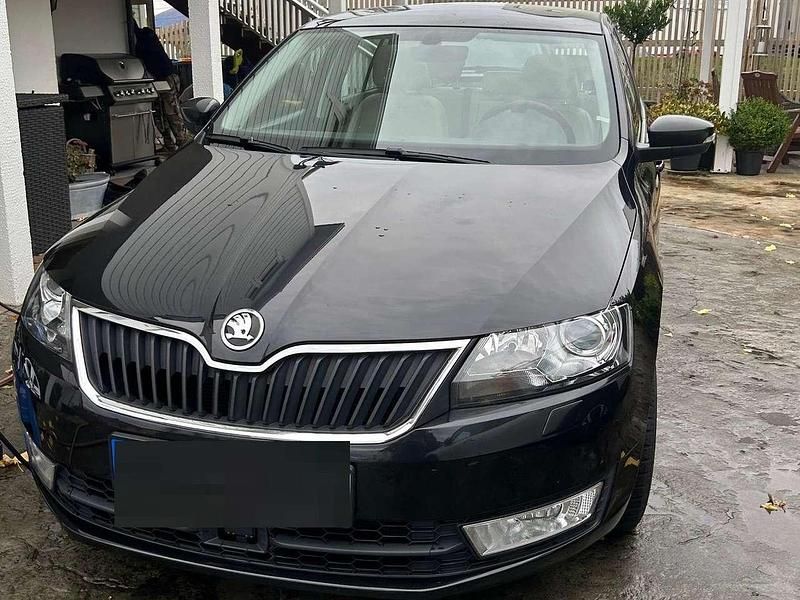 Gebraucht Skoda Rapid Style 90 PS (66 kW) 2017 Schwarz Kombi