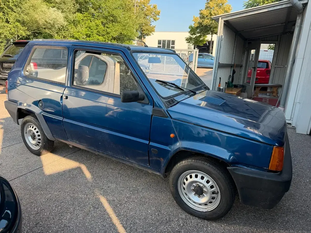 Gebraucht Fiat Panda Young 39 PS (28 kW) 1998 Blau Kleinwagen