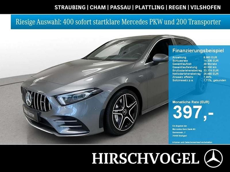 Gebraucht Mercedes A35 AMG AMG 306 PS (225 kW) 2021 Metalliclack mountaingrau Limousine