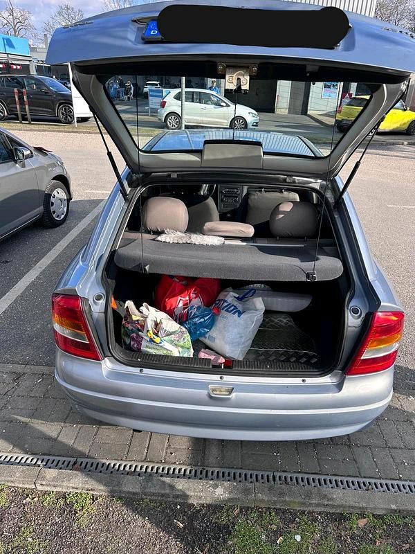 Gebraucht Opel Astra 101 PS (74 kW) 2001 Grau Kleinwagen