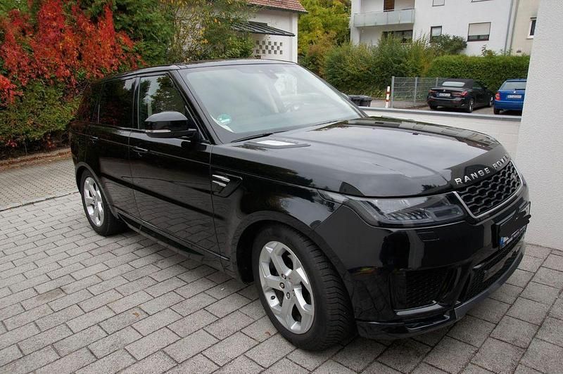 Schwarz Gebraucht 2019 Land Rover Range Rover Sport HSE SUV | 32.000 € (Superpreis) - Bild 1/4