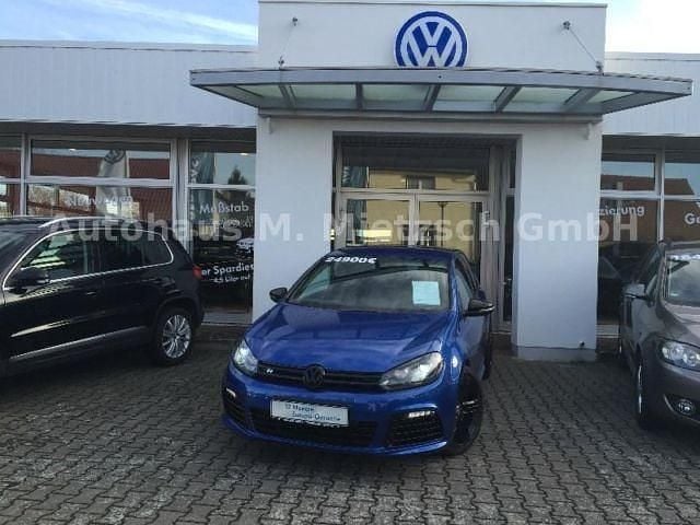 Gebraucht VW Golf VI R 271 PS (199 kW) 2011 Blau metallic Kleinwagen