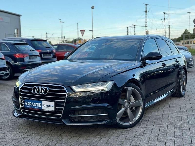 Mythosschwarz metallic Gebraucht 2015 Audi A6 S-Line Kombi | 22.950 € (Fairer Preis) - Bild 1/4
