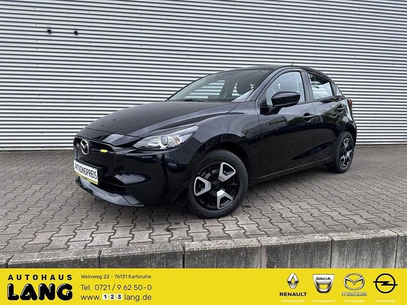 Jet black Gebraucht 2023 Mazda 2 Center-Line Kleinwagen | 18.190 € (Fairer Preis) - Bild 1/4