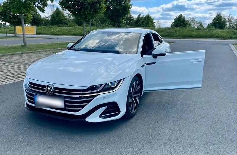 Gebraucht VW Arteon R-line 200 PS (147 kW) 2021 Weiß Limousine