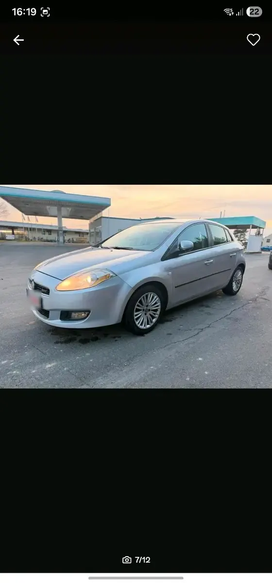 Gebraucht Fiat Bravo 120 PS (88 kW) 2009 Silber Kleinwagen