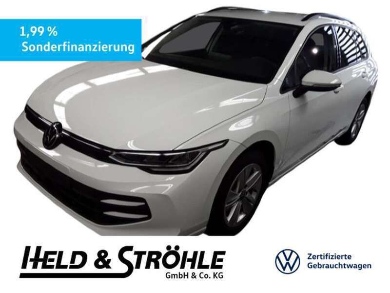 Weiß Gebraucht 2024 VW Golf VIII Life Kombi | 24.310 € (Guter Preis) - Bild 1/3