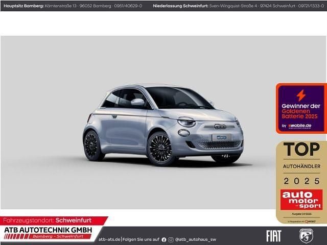Blau Neu 2025 Fiat 500e La Prima Kleinwagen | 29.690 € - Bild 1/4