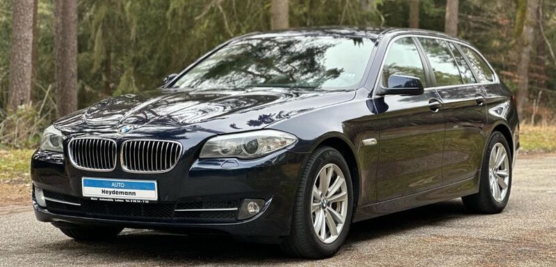 Blau Gebraucht 2011 BMW 520 Kombi | 6.490 € (Etwas zu teuer) - Bild 1/4