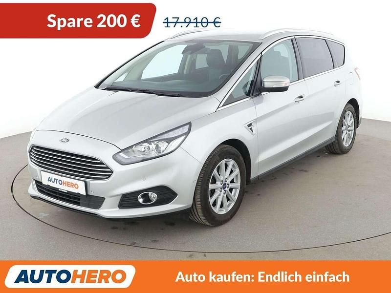 Gebraucht Ford S-MAX Titanium 239 PS (175 kW) 2017 Grau Van / Kleinbus
