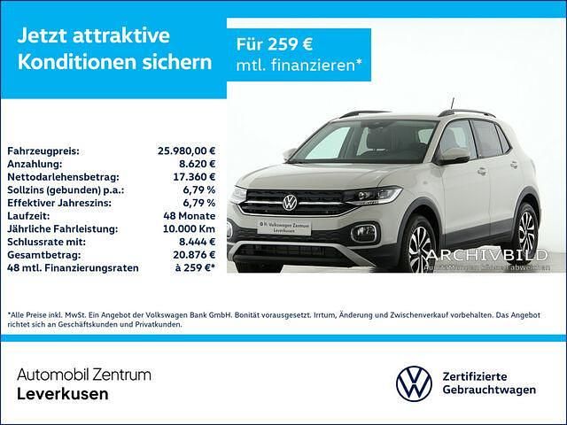 Rauchgrau Gebraucht 2024 VW T-Cross R-line SUV | 25.980 € (Fairer Preis) - Bild 1/2