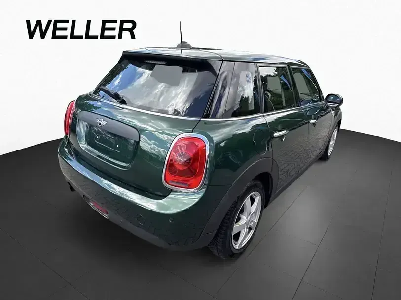 Gebraucht Mini ONE 102 PS (75 kW) 2016 British racing green (grün) Kleinwagen