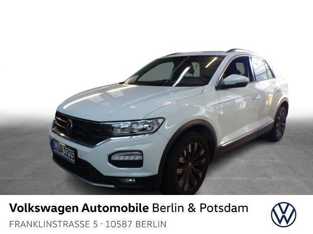 Pure white Gebraucht 2020 VW T-Roc Sport SUV | 23.430 € (Fairer Preis) - Bild 1/4