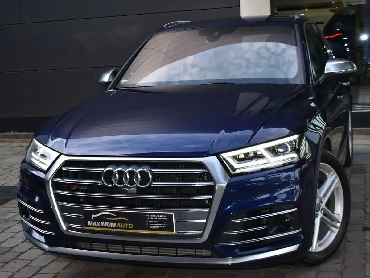 Gebraucht Audi SQ5 347 PS (255 kW) 2020 Navarrablau metallic SUV